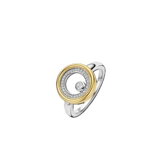 Ringe Ti Sento Milano Dame in Silber Zircone 12456ZY/54 - 12456ZY/54